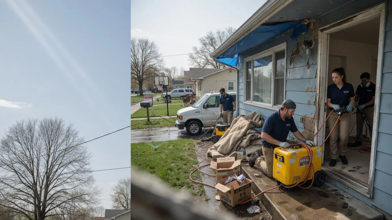 Basement Flood Cleanup in Fairburn, SD near me